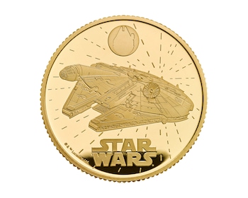 Star Wars: Millennium Falcon 1/4oz Proof